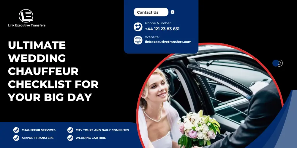 Ultimate Wedding Chauffeur Checklist for Your Big Day