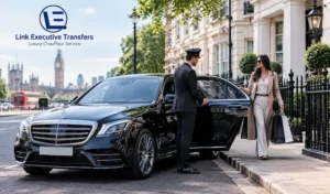 Chauffeur car ready for a Birmingham to London shopping trip
