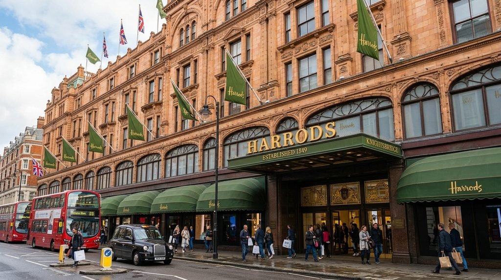 Birmingham-to-Harrods chauffeur service