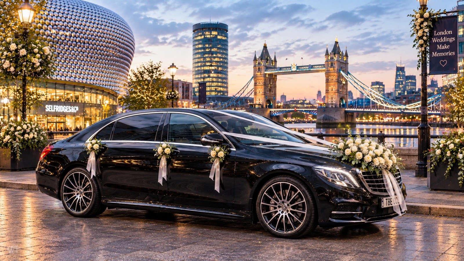 Luxury Wedding Car Hire Birmingham