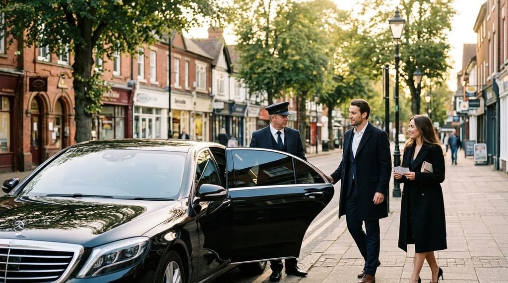 Utilita Arena Birmingham Gigs: Planning a Chauffeur for Concert Nights 3 Mercedes-Benz S-Class collecting concert guests in Sutton Coldfield for a Birmingham gig