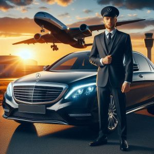 airport chauffeur service, airport transfers, luxury car hire servie, airport chauffeur near me